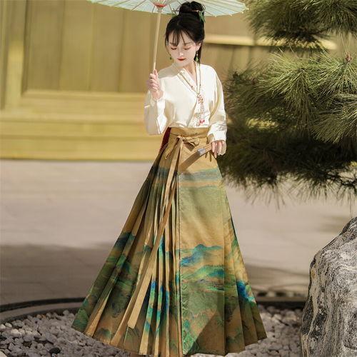 马面裙成人厚实视频,传统服饰的时尚演绎